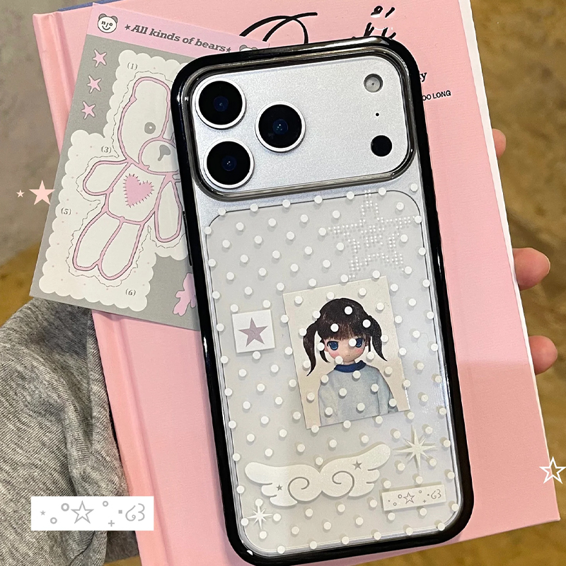 Ins Korean Girl Polka Dots Win - Phone Cases Girls ulasan dan harga