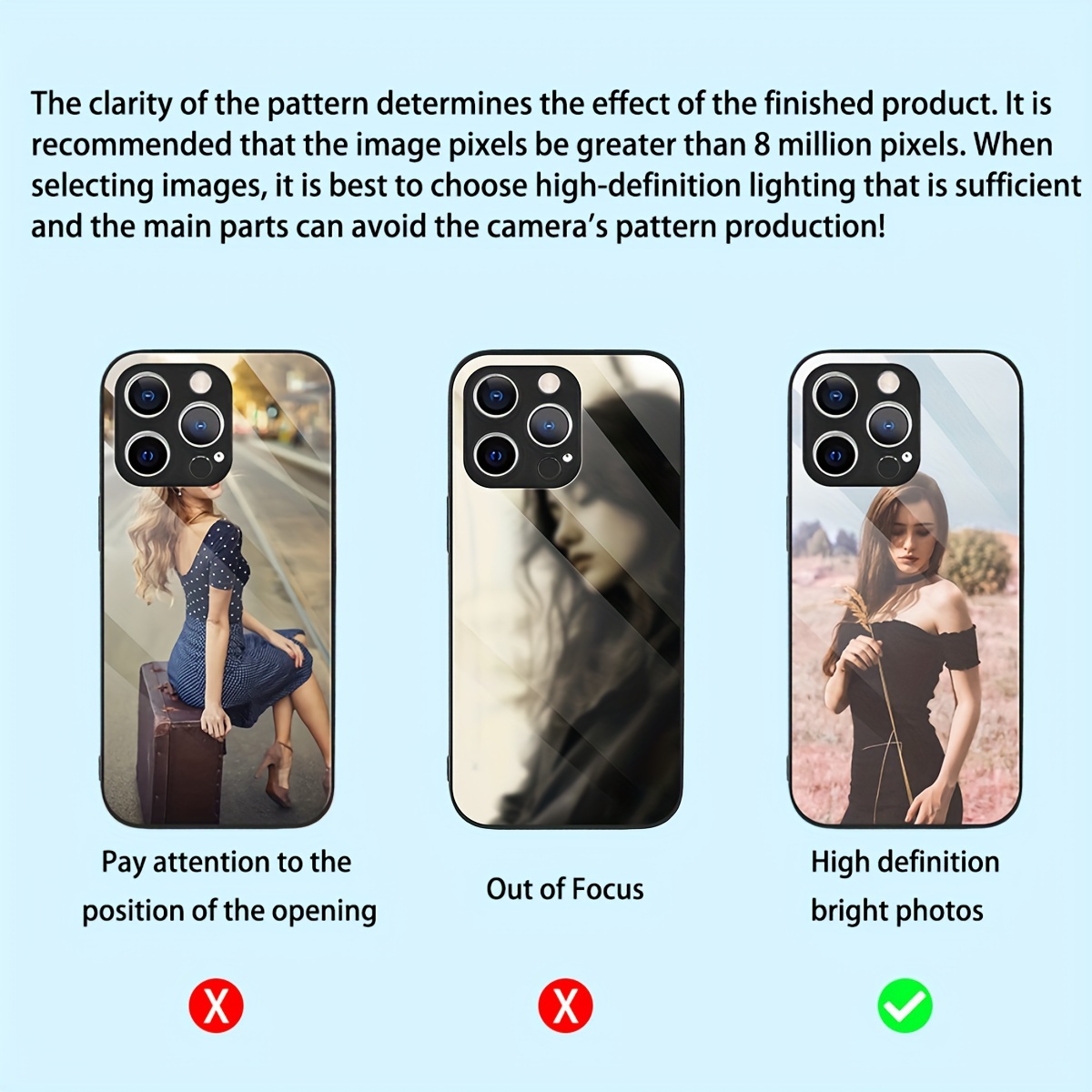 Custom Photo Mirror Glass Case - Phone Cases Diy ulasan dan harga