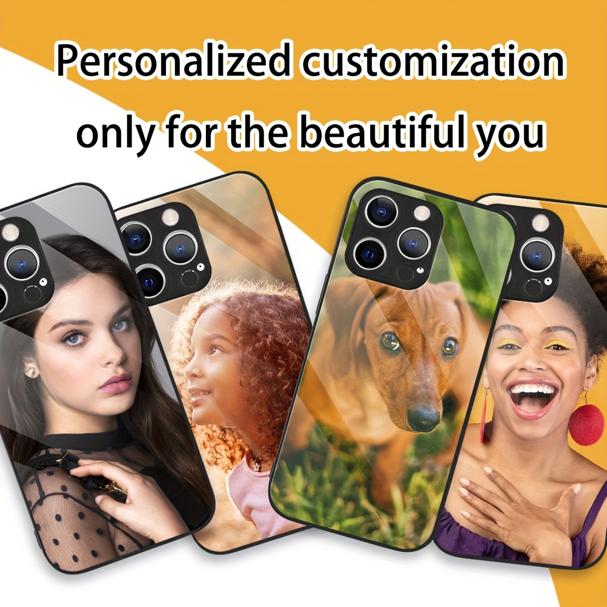 Custom Photo Mirror Glass Case - Phone Cases Diy ulasan dan harga