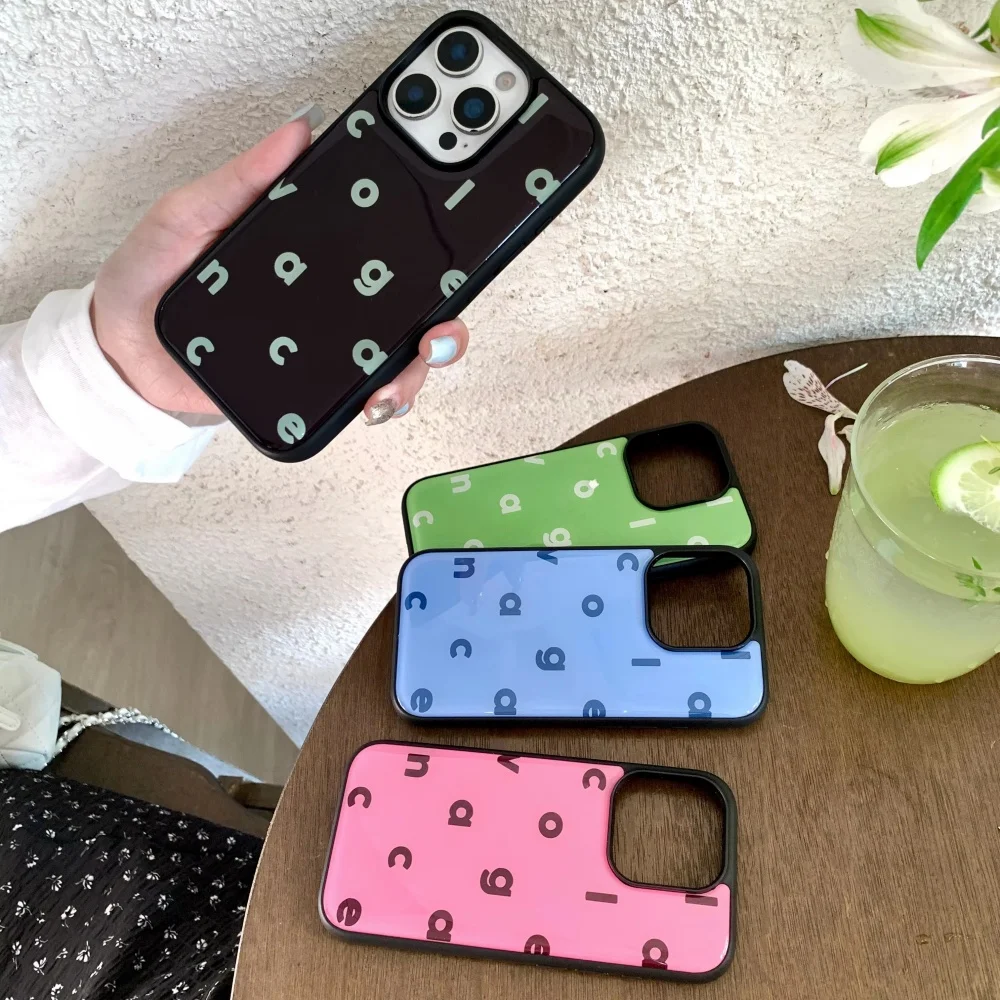 Ins Pure Color Simplicity Engl - Phone Cases For Samsung ulasan dan harga