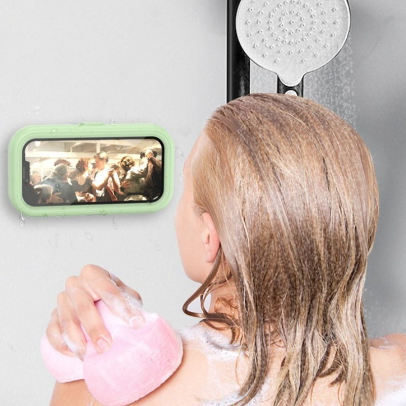 360° Rotation Waterproof Showe - Phone Cases Holder ulasan dan harga