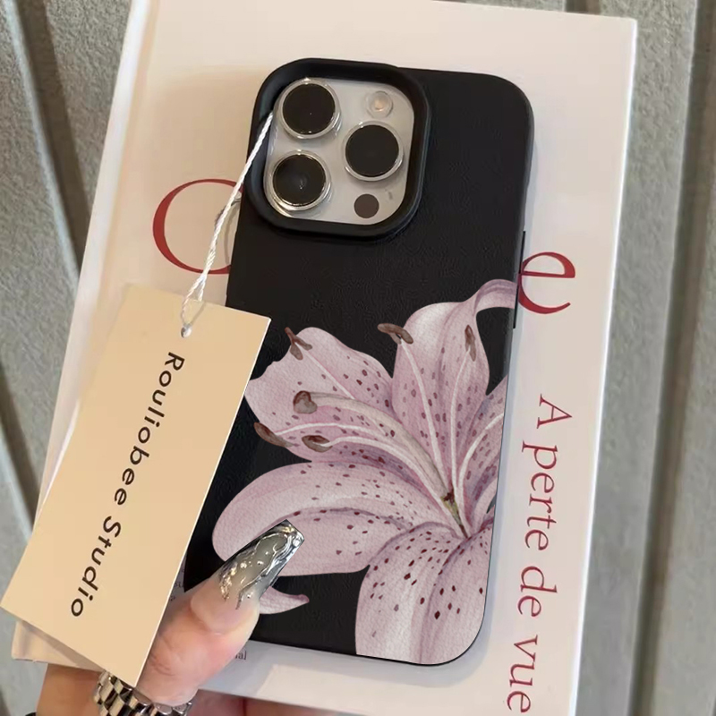 Purple Lily Flower Phone Case  - Phone Cases Mous ulasan dan harga