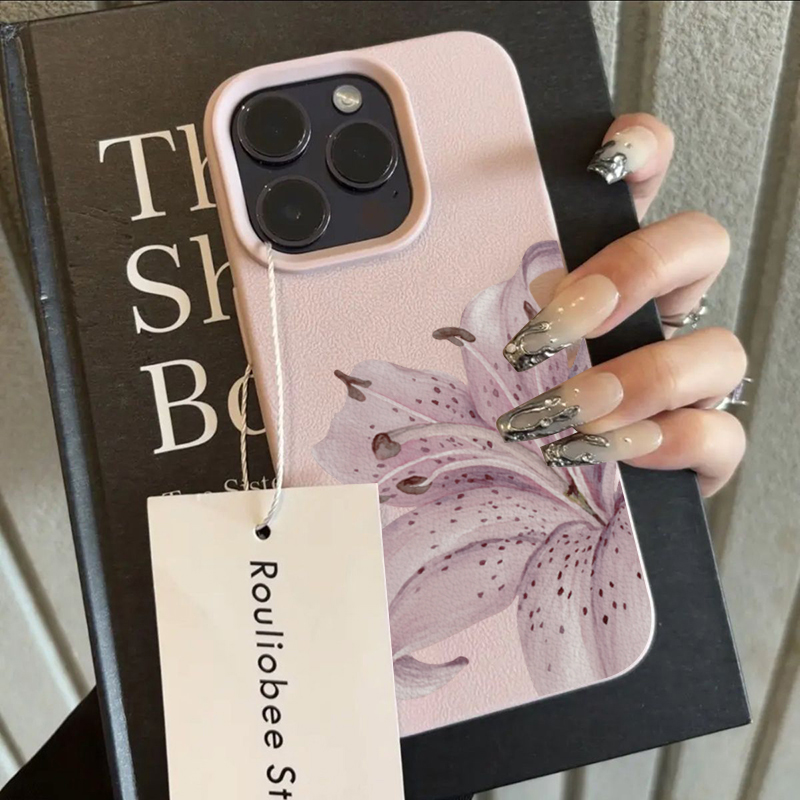 Purple Lily Flower Phone Case  - Phone Cases Mous ulasan dan harga