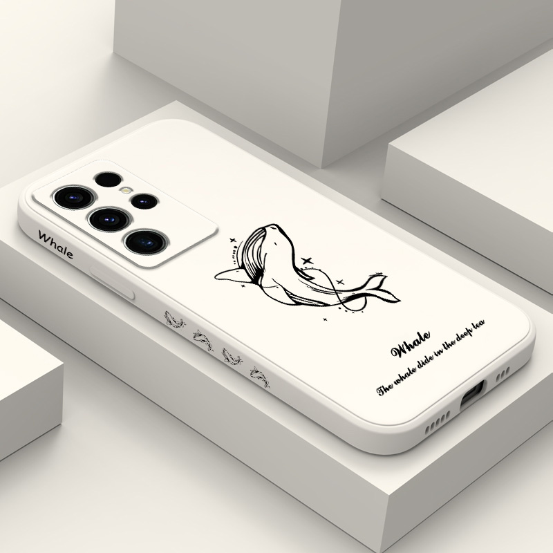 Pale Gray Whale Phone Case For - Phone Cases Burga ulasan dan harga