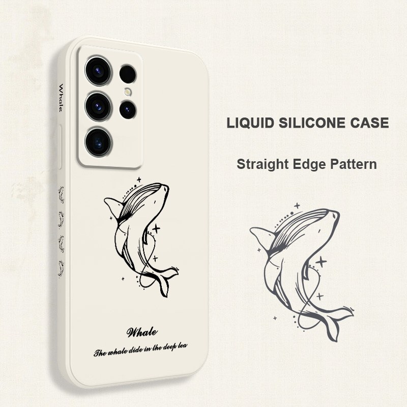 Pale Gray Whale Phone Case For - Phone Cases Burga ulasan dan harga