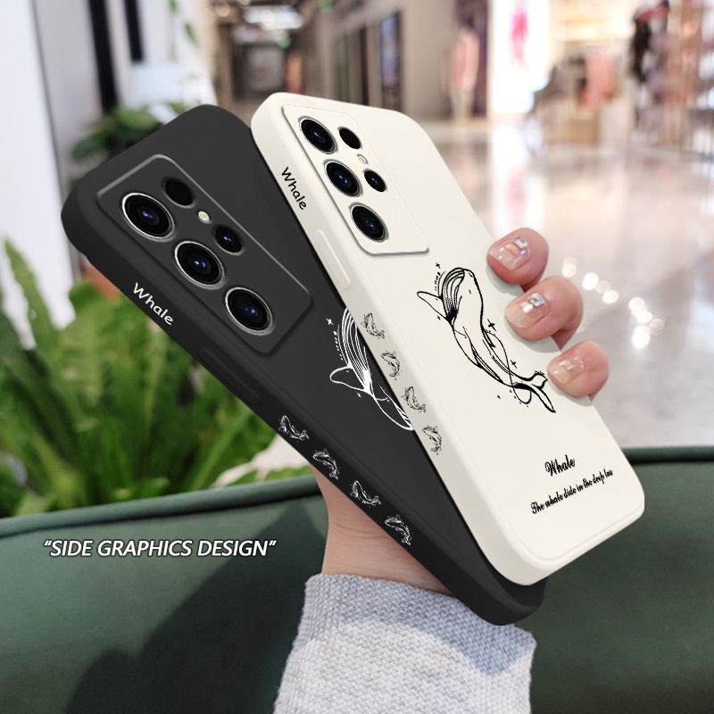 Pale Gray Whale Phone Case For - Phone Cases Burga ulasan dan harga