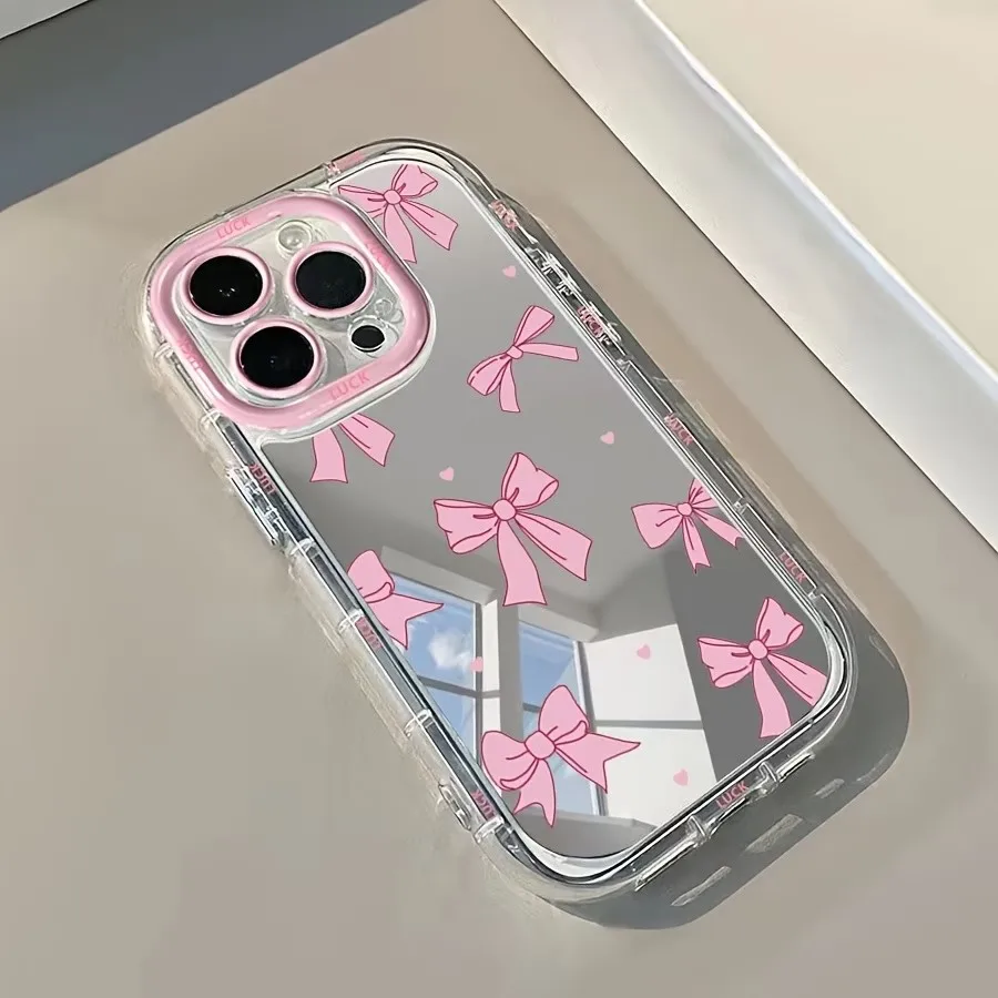Simple Blue Pink Bow Girl Cute - Phone Cases Girls ulasan dan harga