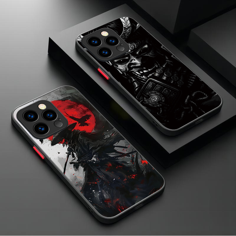 Samurai Hannya Mask Ghost Prin - Phone Cases Mous ulasan dan harga