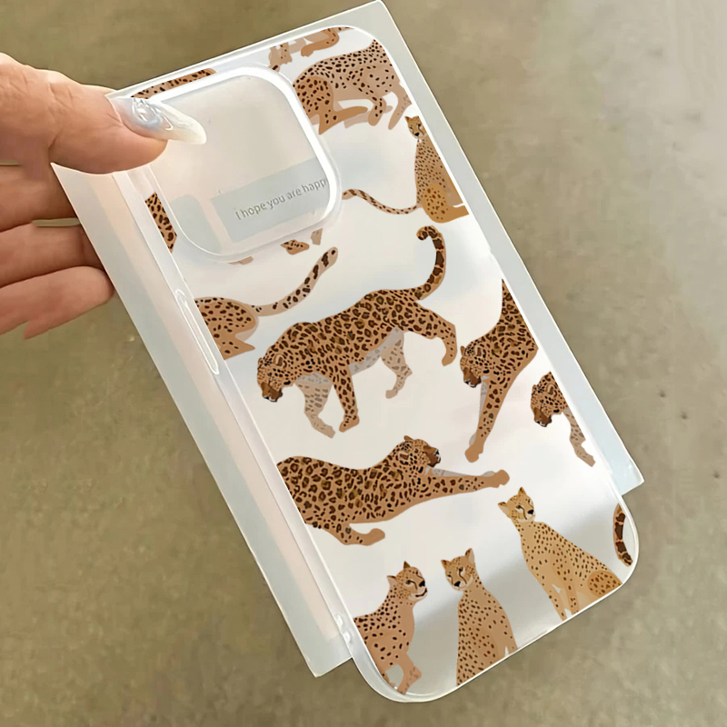 For iPhone 17 16 15 14 13 12 1 - Phone Cases Leopard Print ulasan dan harga