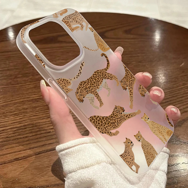 For iPhone 17 16 15 14 13 12 1 - Phone Cases Leopard Print ulasan dan harga