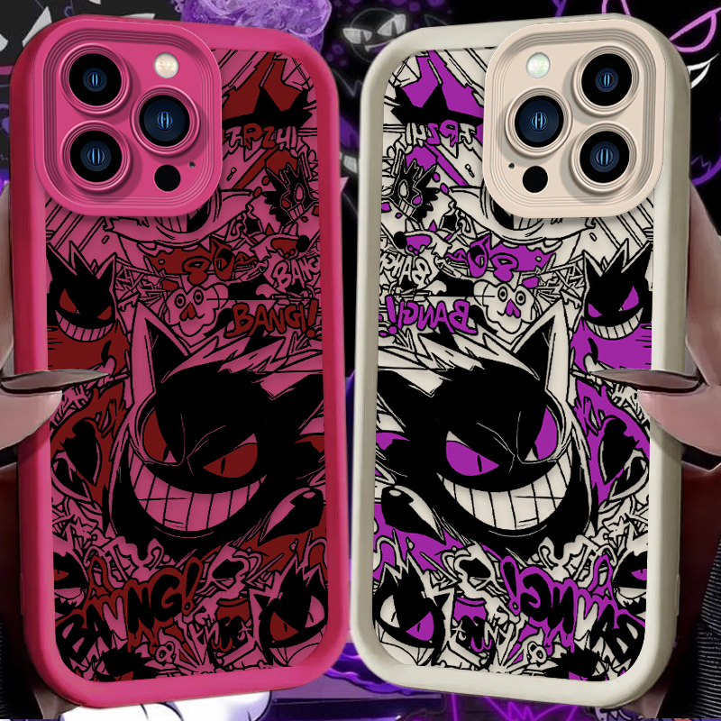 P-Pokemon Gengar Graffiti Phon - Phone Cases Mous ulasan dan harga