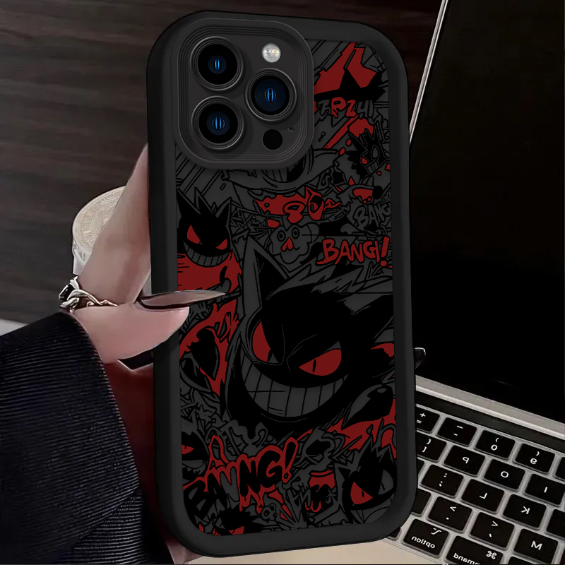 P-Pokemon Gengar Graffiti Phon - Phone Cases Mous ulasan dan harga