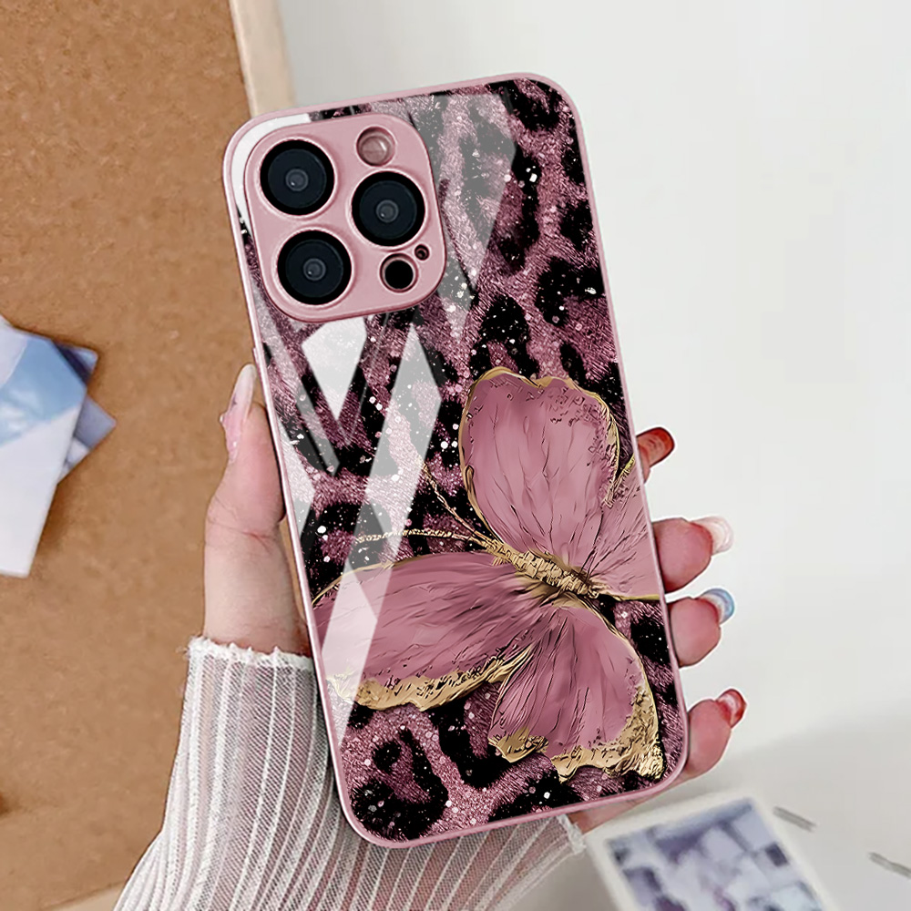 Butterfly Leopard Print Phone  - Phone Cases Leopard Print ulasan dan harga