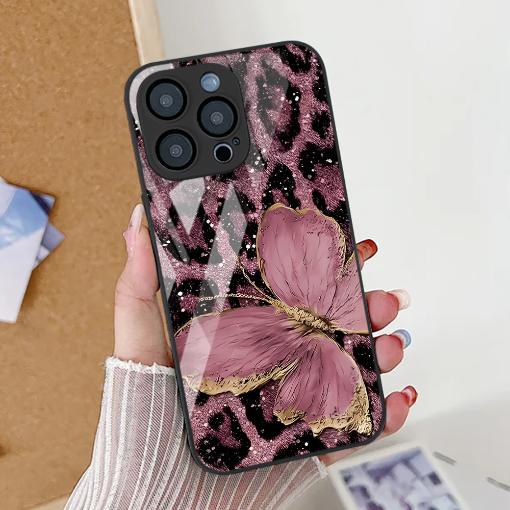 Butterfly Leopard Print Phone  - Phone Cases Leopard Print ulasan dan harga