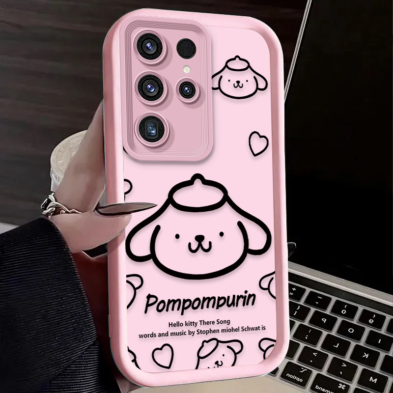 Sanrio Hello Kitty Pompom Puri - Phone Cases For Samsung ulasan dan harga