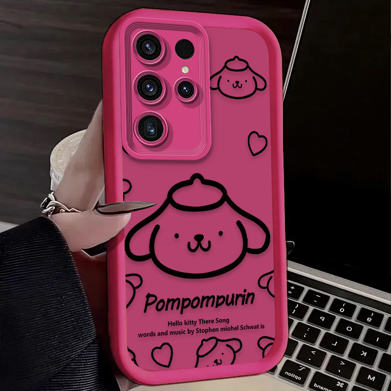 Sanrio Hello Kitty Pompom Puri - Phone Cases For Samsung ulasan dan harga