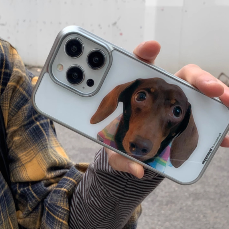 Cute Sausage Puppy Pattern Pho - Phone Cases That Charge Your Phone ulasan dan harga
