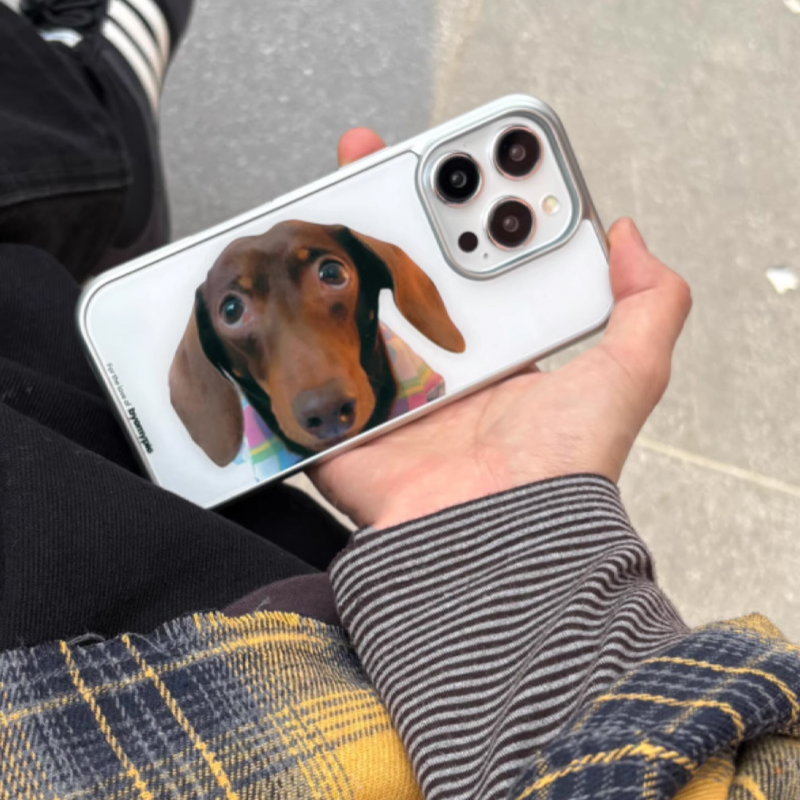 Cute Sausage Puppy Pattern Pho - Phone Cases That Charge Your Phone ulasan dan harga
