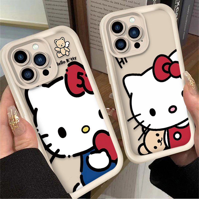 Cute Cartoon Hello Kitty Phone - Phone Cases Mous ulasan dan harga