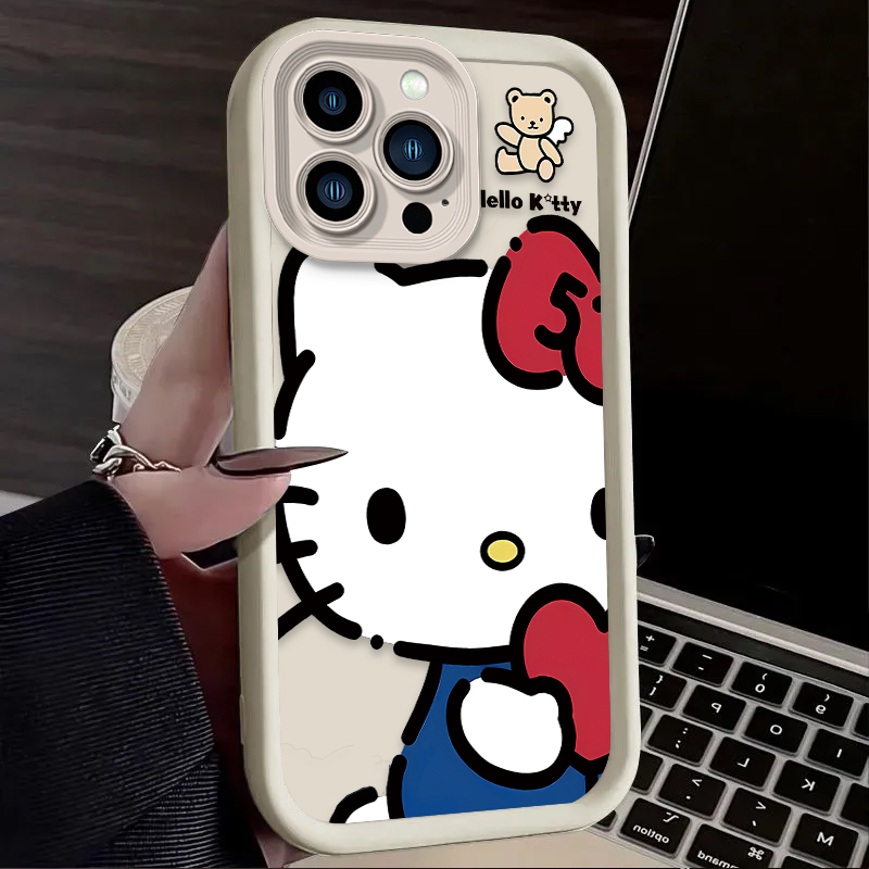 Cute Cartoon Hello Kitty Phone - Phone Cases Mous ulasan dan harga