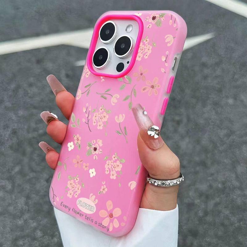 Cute Sweet Pink Floral Candy C - Phone Cases Galaxy S26 ulasan dan harga