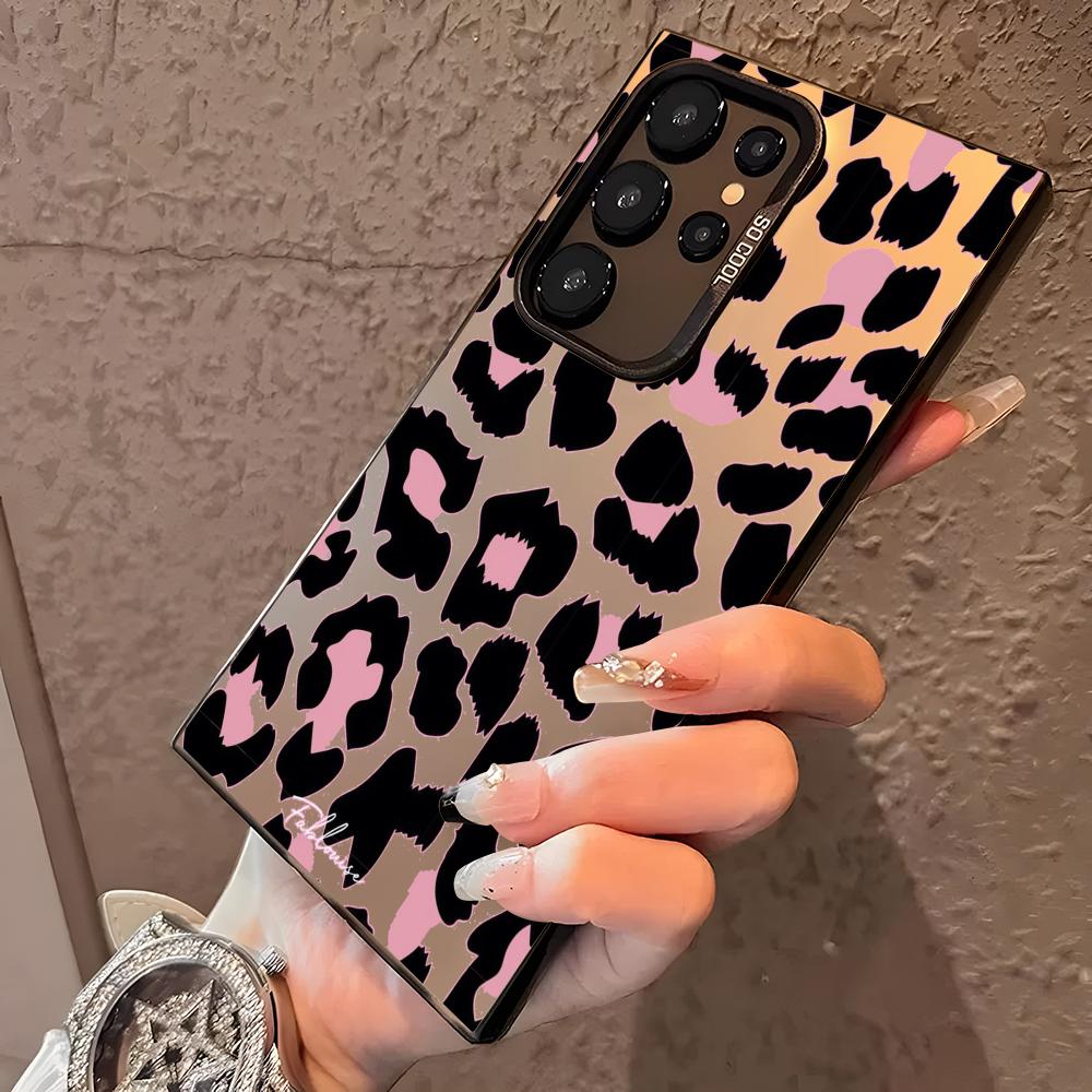 Black Leopard Print Phone Case - Phone Cases Leopard Print ulasan dan harga