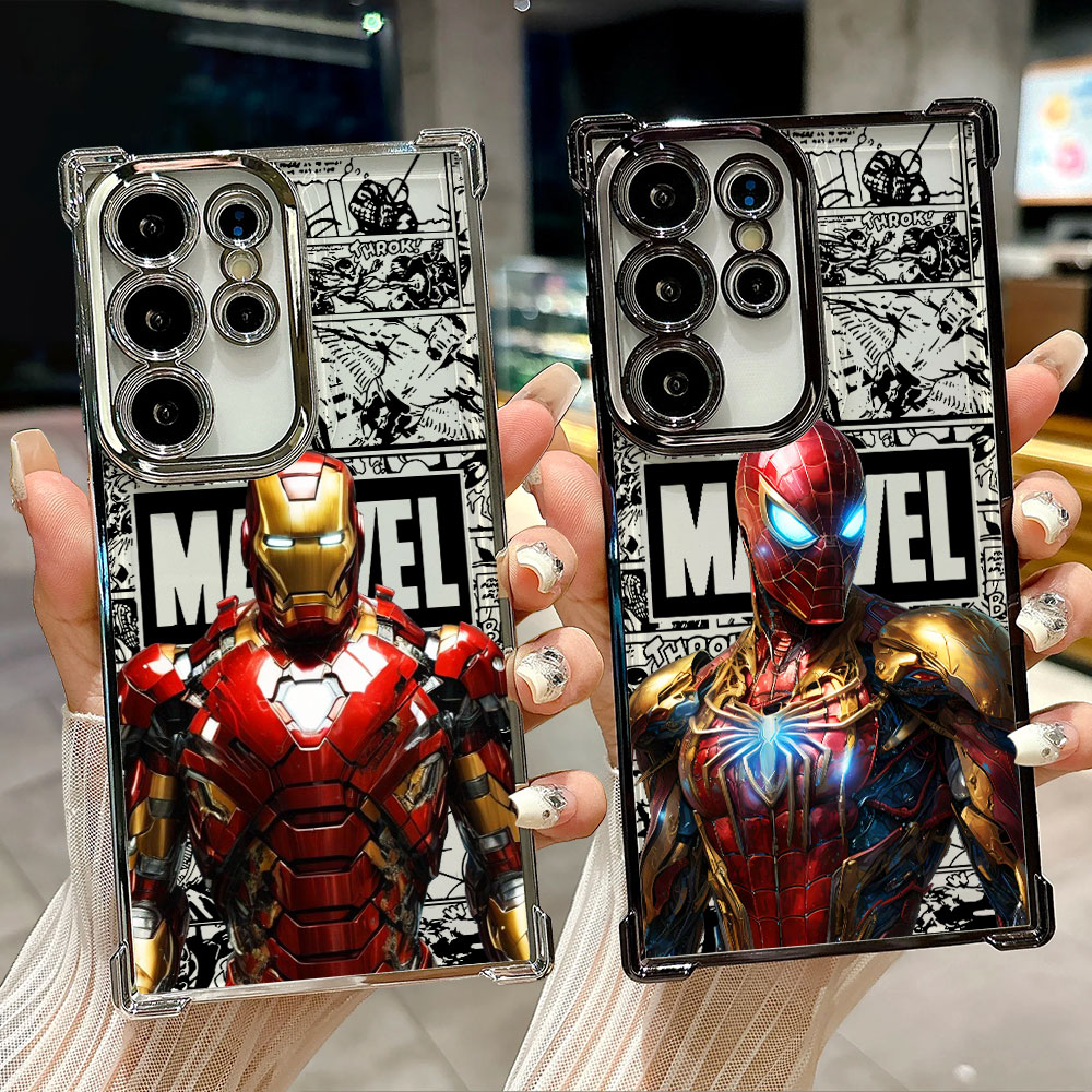 Marvel Spiderman Ironman Comic - Phone Cases Galaxy S26 ulasan dan harga