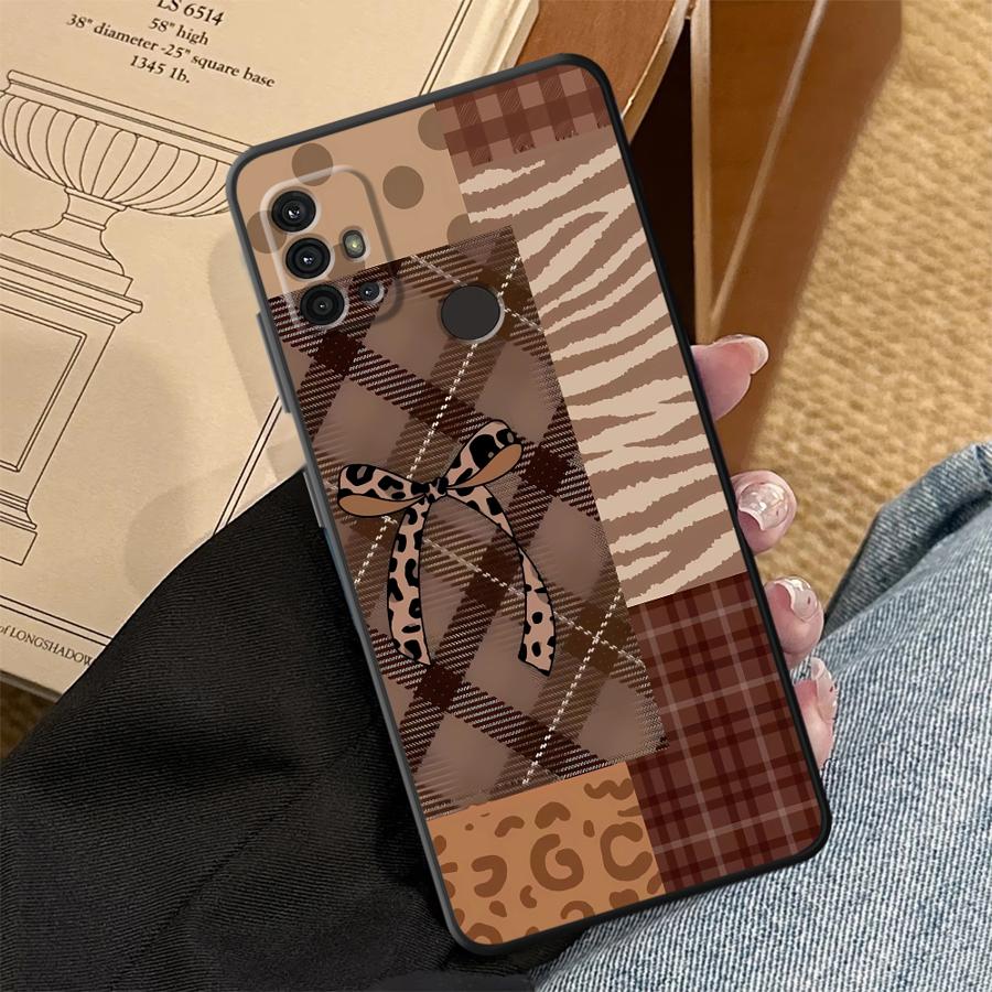 Phone Cover Case for Motorola  - Phone Cases Leopard Print ulasan dan harga