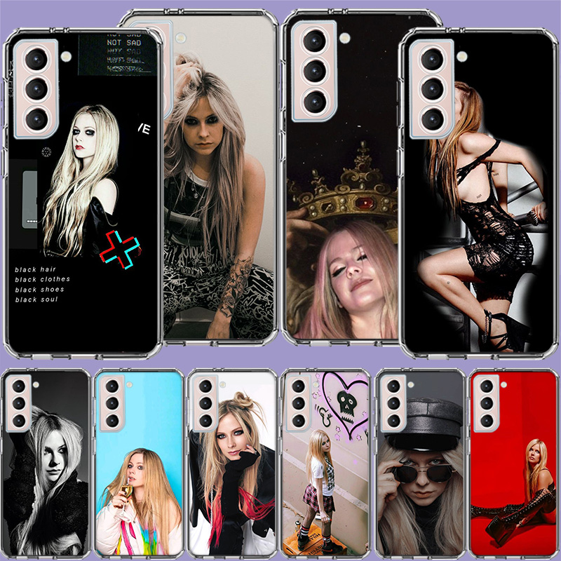 Singer Avril Lavigne Clear Pho - Phone Cases Com ulasan dan harga
