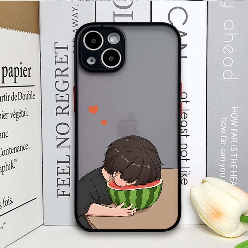 Creative Cartoon Boy Girl Pair - Phone Cases Girls ulasan dan harga