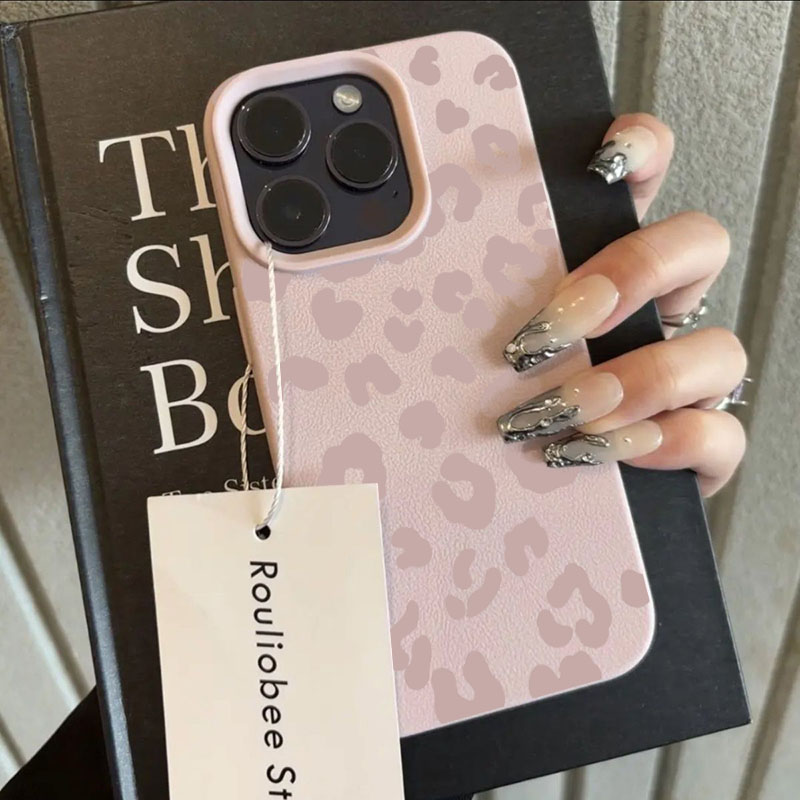 Pink Leopard Print Lichee Patt - Phone Cases Leopard Print ulasan dan harga