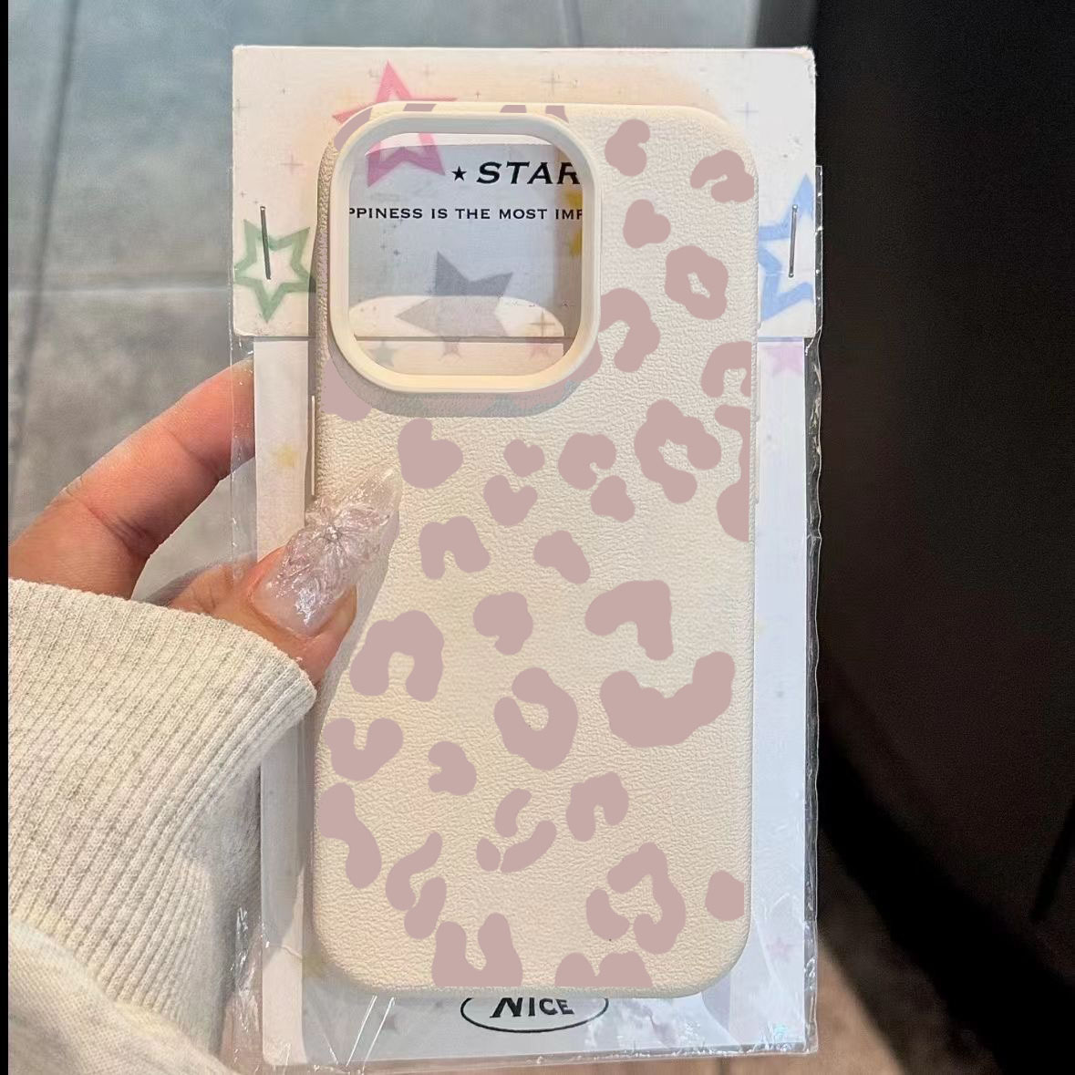 Pink Leopard Print Lichee Patt - Phone Cases Leopard Print ulasan dan harga