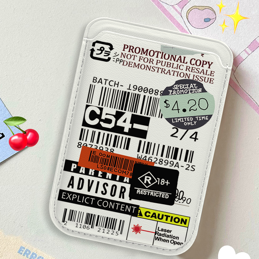 Trend INS Leather Card Wallet  - Card Holder Slim Case ulasan dan harga