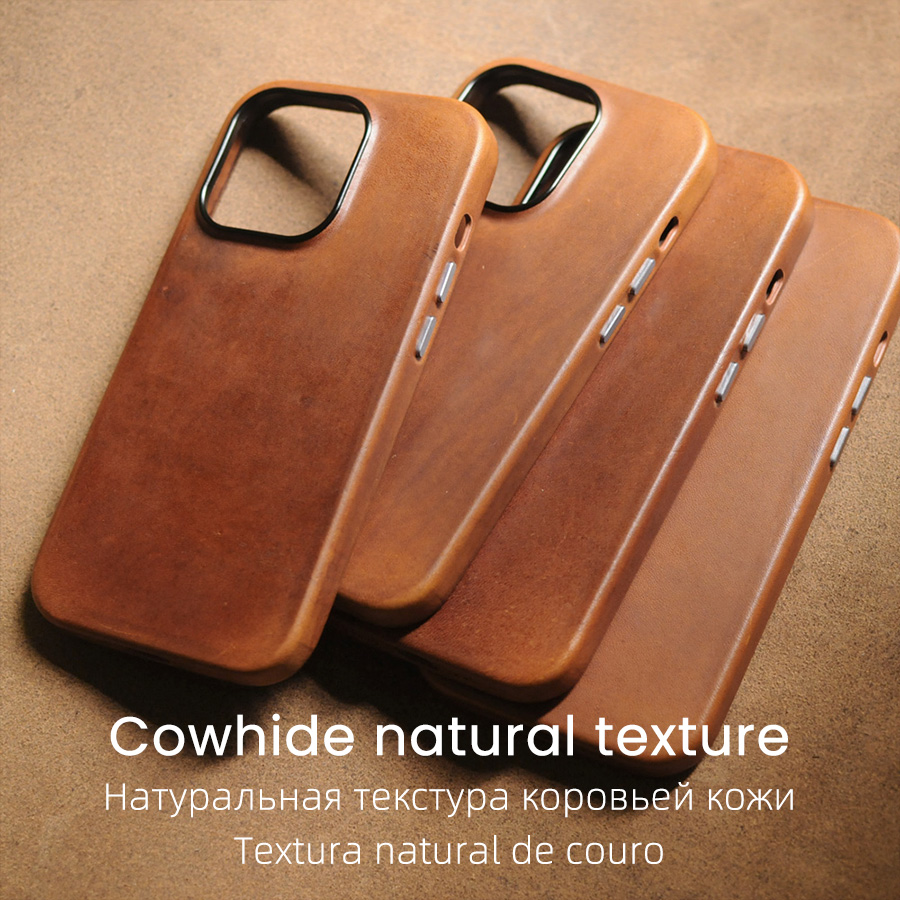 YMW Italian Retro Genuine Leat - Phone Cases Personalised ulasan dan harga