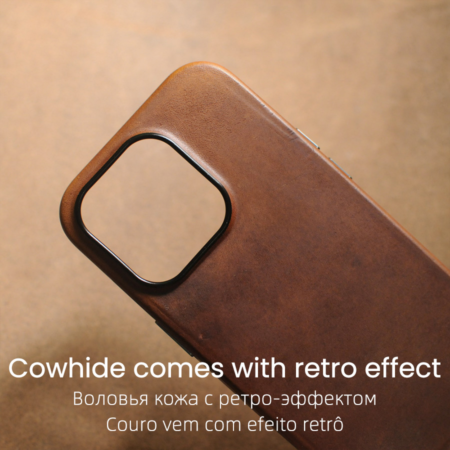 YMW Italian Retro Genuine Leat - Phone Cases Personalised ulasan dan harga