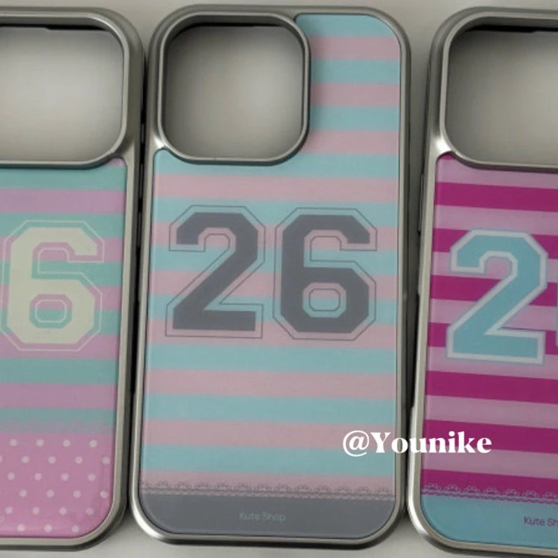 Clmj Korean Ins Stripe Polka D - Phone Cases That Charge Your Phone ulasan dan harga