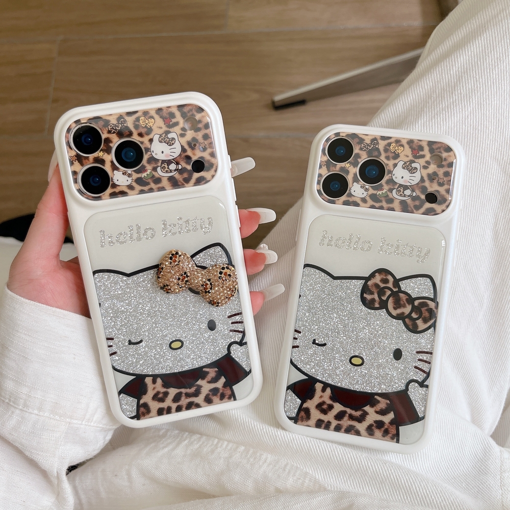 Fashion Cute Cartoon Sanrio He - Phone Cases Leopard Print ulasan dan harga