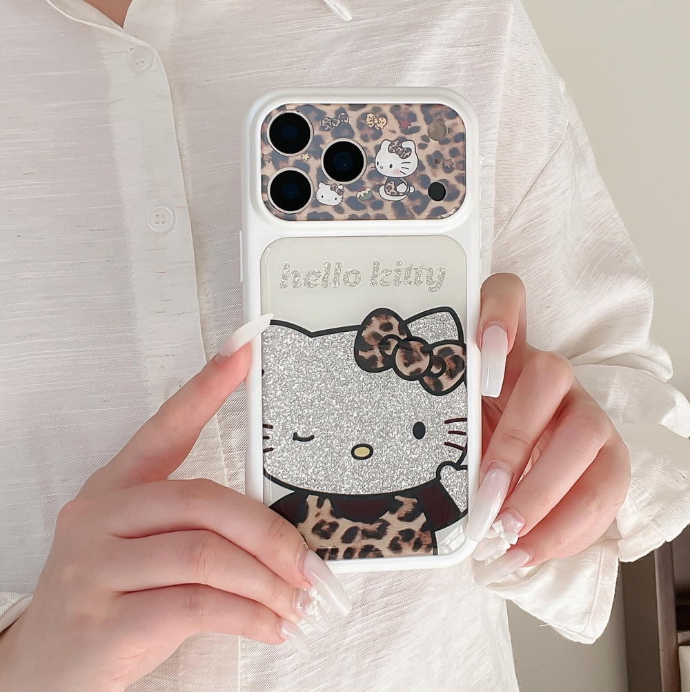 Fashion Cute Cartoon Sanrio He - Phone Cases Leopard Print ulasan dan harga