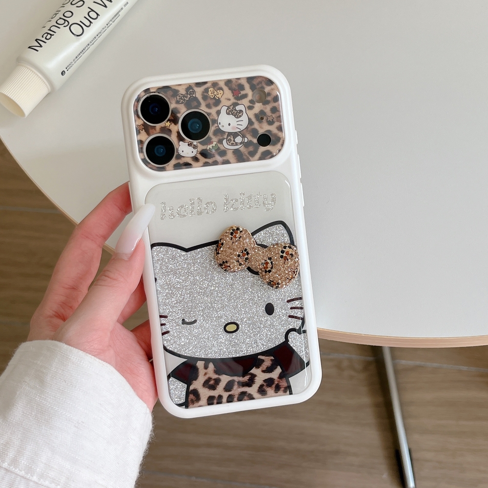 Fashion Cute Cartoon Sanrio He - Phone Cases Leopard Print ulasan dan harga
