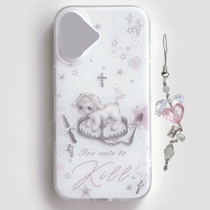 Y2k Korean INS Creative Cute P - Phone Cases Girls ulasan dan harga
