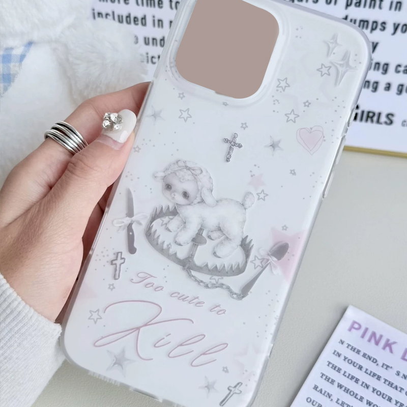 Y2k Korean INS Creative Cute P - Phone Cases Girls ulasan dan harga
