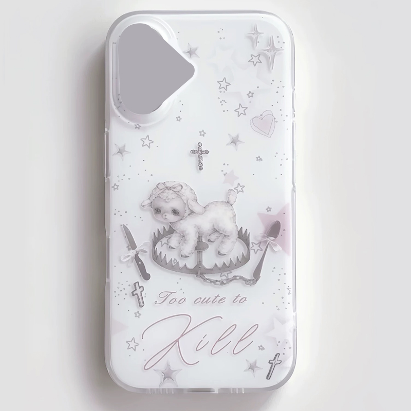 Y2k Korean INS Creative Cute P - Phone Cases Girls ulasan dan harga