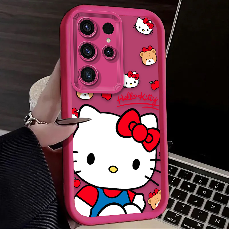 Sanrio Hello Kitty Silicone Ca - Phone Cases For Samsung ulasan dan harga