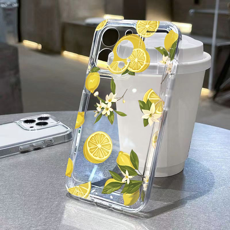 Summer Fruit Lemon Flower Clea - Phone Cases For Samsung ulasan dan harga
