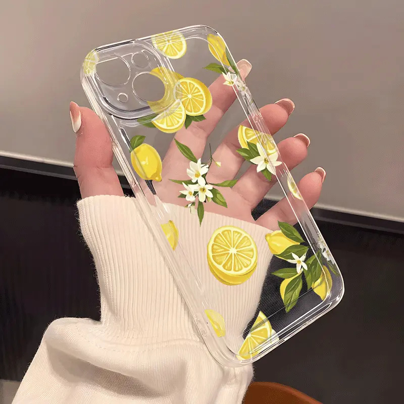 Summer Fruit Lemon Flower Clea - Phone Cases For Samsung ulasan dan harga