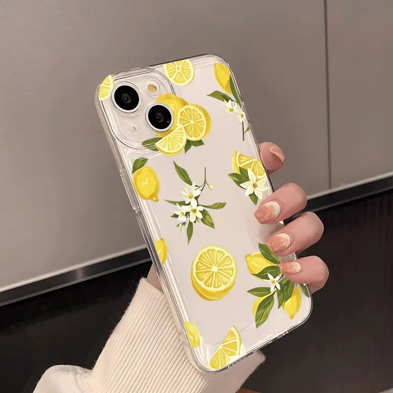 Summer Fruit Lemon Flower Clea - Phone Cases For Samsung ulasan dan harga
