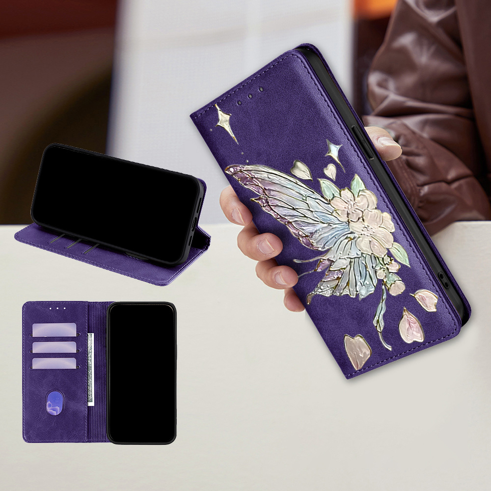 Painted Magnetic Flip Leather  - Phone Cases Galaxy S26 ulasan dan harga