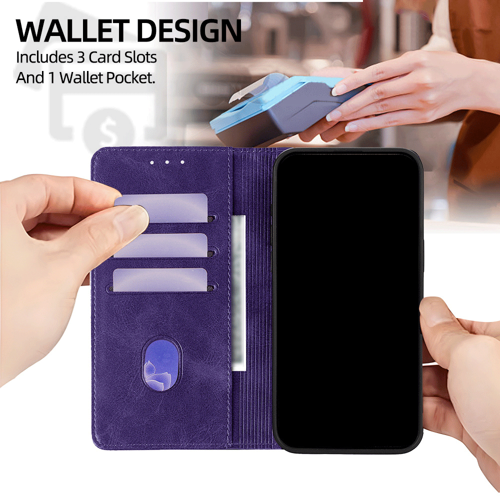 Painted Magnetic Flip Leather  - Phone Cases Galaxy S26 ulasan dan harga