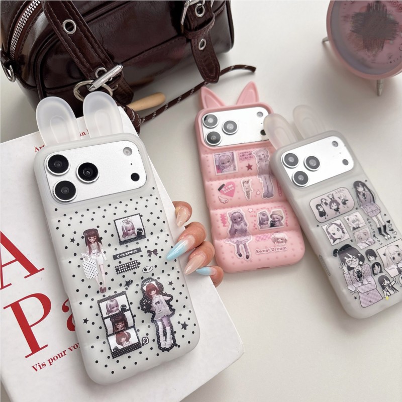 Japanese Y2K Cute Bunny Ear Ph - Phone Cases Girls ulasan dan harga