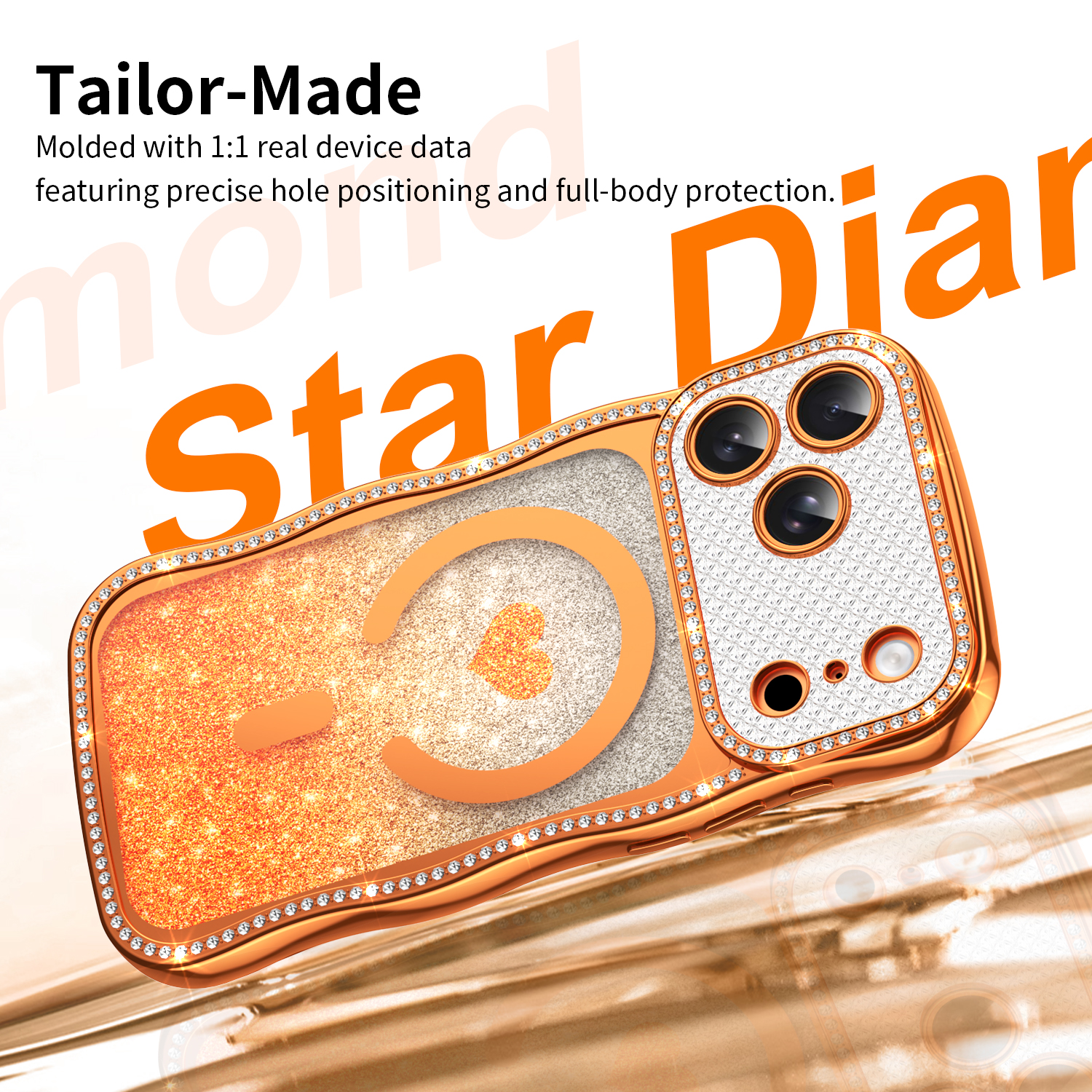 Electroplating TPU Cover For i - Glitter Shockproof Case ulasan dan harga